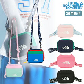 ★最大1,000円OFFクーポン配布中★ノースフェイス キッズ ショルダーバッグ K'S CROSS WALLET キッズクロスウォレット ネックレスポーチ コイン財布 ノースフェイス 韓国 韓国ノースフェイス キッズ ノースキッズ