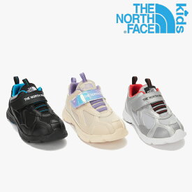 【楽天スーパーSALE★10%OFF】[THE NORTH FACE]KID SINGLE TRACK ザノースフェイス キッズ スニーカー 運動靴 ジュニア 履きやすいキッズスニーカー ストラップ付き 女の子スニーカー 男の子スニーカー ユニセックスキッズスニーカー こどもの日 NS96N05