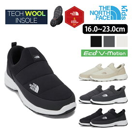 送料無料 ザノースフェイス THE NORTH FACE KID MULE SLIP ON V-MOTION 韓国キッズ スニーカー 女の子 男の子 スリッポン シューズ 韓国キッズファッション ジュニア 履きやすい 走れる スポーツ レギュラーフィット 3色 NS96P93