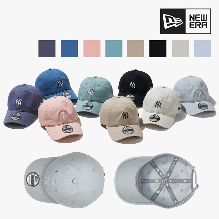 楽天市場 ニューエラ Newera Mlb Newyork Yankees Washed 小顔効果 キャップ 春コーデ トレンディカラーball Cap ボールキャップ男女兼用メンズレディース 帽子 可愛いnyロゴ 刺 デザイン カジュアルストリートオススメ帽子 ボールキャップ ビンテージカラー 8種 1262