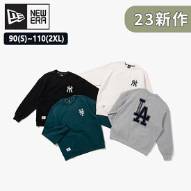 [NEW ERA] ニューエラ 2023 秋コーデ韓国ファッション トレーナーメンズレディーストップス シンプル スウェットシャツ ユニセックス カップルトレーナー ブランド トレーナ ベーシック 大人気人気商品 AP MLB BASIC LOGO RL34 1354653