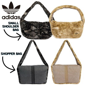 アディダス 小型ショルダーバッグ ショッパーバッグ SMALL SHOULDER BAG SHOPPER BAG 人工ファー ショルダーバッグ