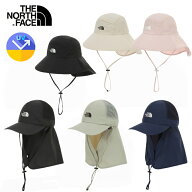 ★最大1,000円OFFクーポン配布中★ノースフェイス 帽子 日除け HALF MESH SHIELD CAP TNF WIDE SUN SHIEL…