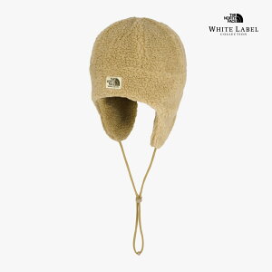 ノースフェイス ホワイトレーベル イヤーマフ ビニ WL EARMUFF BEANIE 耳あての帽子 紐付きの帽子