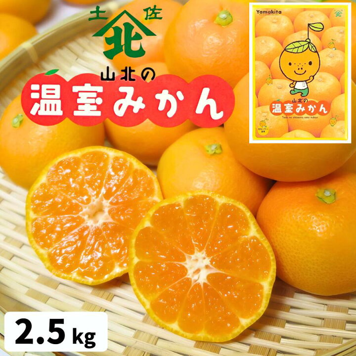 楽天市場】【送料無料】高知県産 山北みかん ハウスみかん 秀品 1.2kg 