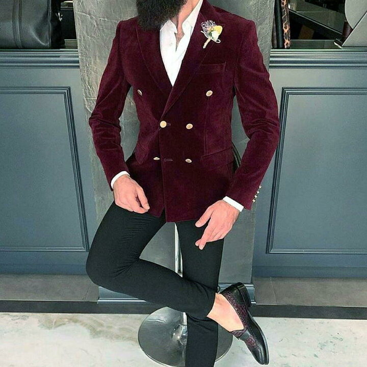 楽天市場】ベロア ベルベット ダブル テーラードジャケット 別珍  