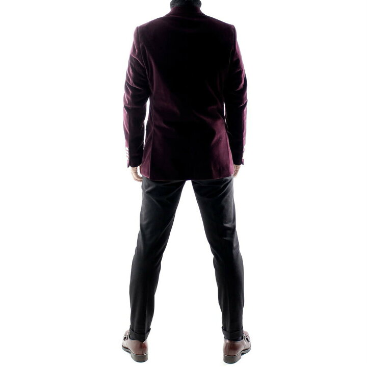 楽天市場】ベロア ベルベット ダブル テーラードジャケット 別珍  