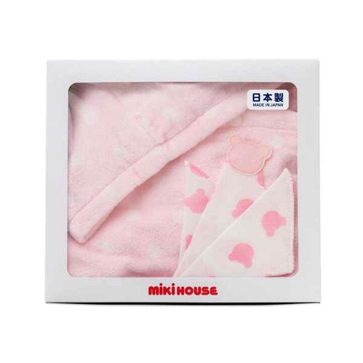楽天市場】クリアランス☆MIKIHOUSE ミキハウス ドットバスポンチョ 