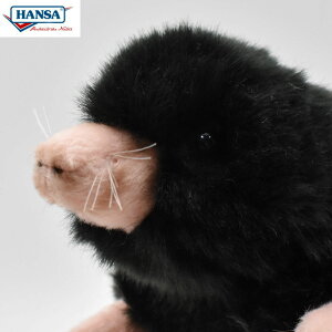 HANSA 3072 モグラ 23cm MOLE BH3072 もぐら 土竜 ぬいぐるみ ハンサ クリスマス 誕生日 プレゼント 動物 犬 猫 鳥 うさぎ ペンギン アニマル 置物 人形 フィギュア KOESEN ケーセン 大きい マスコット