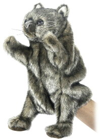 HANSA 4029 ウォンバット23 ハンドパペット 全長：23cm WOMBAT BH4029 ぬいぐるみ ハンサ クリスマス 誕生日 プレゼント 動物 犬 猫 鳥 うさぎ ペンギン アニマル 置物 人形 フィギュア KOESEN ケーセン 大きい マスコット