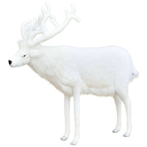 HANSA 5924 VVJ120 SF120cm WHITE DEER BH5924 ʂ nT   or NX}X a v[g   L   yM Aj} u l` tBMA KOESEN P[Z 