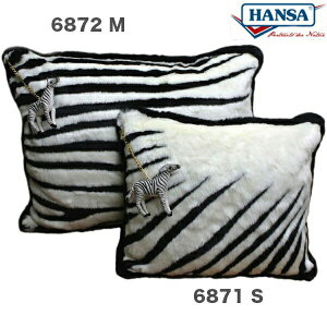 HANSA 6871 NbV@V}E}S ZEBRA PILLOW BH6871 ʂ nT n NX}X a v[g   L   yM Aj} u l` tBMA KOESEN P[Z 傫 }X