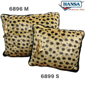 HANSA 6899 クッション　チーターS CHEETAHPILLOW BH6899 ぬいぐるみ ハンサ クリスマス 誕生日 プレゼント 動物 犬 猫 鳥 うさぎ ペンギン アニマル 置物 人形 フィギュア KOESEN ケーセン 大きい マスコット 実物大 大型