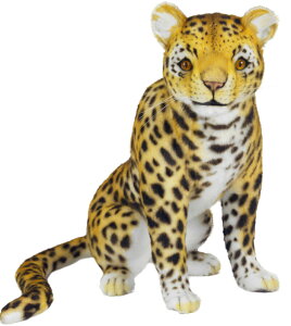 HANSA 7005 qE40 SF40cm LEOPARD SITTING BH7005 ʂ nT NX}X a v[g   L   yM Aj} u l` tBMA KOESEN P[Z 傫 }XRb