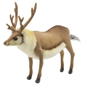 HANSA 7796 トナカイ 23cm NORDIC REINDEER BH7796 ぬいぐるみ ハンサ クリスマス 誕生日 プレゼント 動物 犬 猫 鳥 うさぎ ペンギン アニマル 置物 人形 フィギュア KOESEN ケーセン 大きい マスコット 実