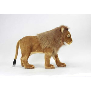 HANSA ライオン81 L81(cm) 5838 ぬいぐるみ ハンサ クリスマス 誕生日 プレゼント 動物 犬 猫 鳥 うさぎ ペンギン アニマル 置物 人形 フィギュア KOESEN ケーセン 大きい マスコット 実物大 大型