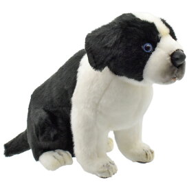 HANSA 5664 ボーダーコリー(コ)35 全長：35cm BORDER COL BH5664 ぬいぐるみ ハンサ クリスマス 誕生日 プレゼント 動物 犬 猫 鳥 うさぎ ペンギン アニマル 置物 人形 フィギュア KOESEN ケーセン 大きい マスコット 実物大 大型