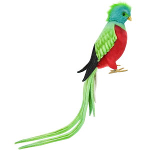 HANSA8143 ケツァール 31cm RESPLENDENT QUETZAL BH8143 世界で一番美しい鳥 幻の鳥 コスタリカ カザリキヌバネドリ ぬいぐるみ ハンサ クリスマス 誕生日 プレゼント 動物 犬 猫 鳥 うさぎ アニマル 置物