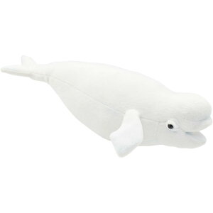 HANSA 6626 シロイルカ42 全長:42cm WHALE BELUGA BH6626 ぬいぐるみ ハンサ 白イルカ クリスマス 誕生日 プレゼント 動物 犬 猫 鳥 うさぎ ペンギン アニマル 置物 人形 フィギュア KOESEN ケーセン 大き