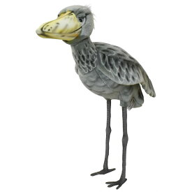 HANSA 7243 ハシビロコウ59 全長：59cm SHOEBILL BIRD BH7243 ぬいぐるみ ハンサ クリスマス 誕生日 プレゼント 動物 犬 猫 鳥 うさぎ ペンギン アニマル 置物 人形 フィギュア KOESEN ケーセン 大きい マスコット 実物大 大型