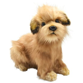 HANSA 4126　ノーフォークテリア23 H23(cm) ぬいぐるみ ハンサ クリスマス 誕生日 プレゼント 動物 犬 猫 鳥 うさぎ ペンギン アニマル 置物 人形 フィギュア KOESEN ケーセン 大きい マスコット 実物大 大型