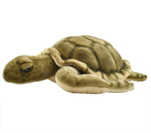 HANSA 海ガメ50 L50(cm) 5072 ぬいぐるみ ハンサ 亀 クリスマス 誕生日 プレゼント 動物 犬 猫 鳥 うさぎ ペンギン アニマル 置物 人形 フィギュア KOESEN ケーセン 大きい マスコット 実物大 大型