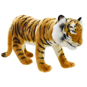 HANSA 5332 トラ70 全長:70cm TIGER STANDING BH5332 ぬいぐるみ ハンサ 虎 クリスマス 誕生日 プレゼント 動物 犬 猫 鳥 うさぎ ペンギン アニマル 置物 人形 フィギュア KOESEN ケーセン 大きい マスコッ