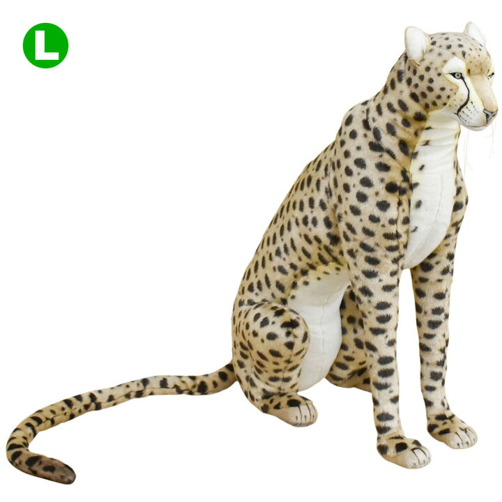 楽天市場】HANSA 6543 チーター110 全長：110cm CHEETAH JACQU SIT 