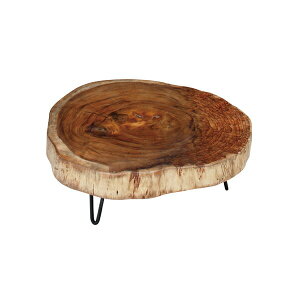 ローテーブル 丸太 アイアン JW-631 モンキーポッド センターテーブル 切り株 机 リビングテーブル アメリカン 北欧 ビンテージ アンティーク 天然木 コーヒーテーブル ナチュラル カフェテー