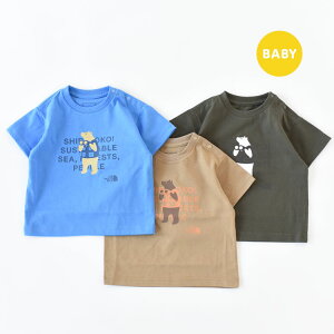 【SALE 20%OFF】THE NORTH FACE(ザ・ノース・フェイス)/B S/S Shiretoko Toko Tee ショートスリーブシレトコトコティー(ベビー)【メール便2点まで可能】/NTB32337ST【返品交換不可】