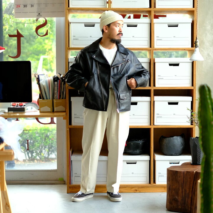 楽天市場】PORTER CLASSIC（ポータークラシック）/PC RIDERS JACKET W 