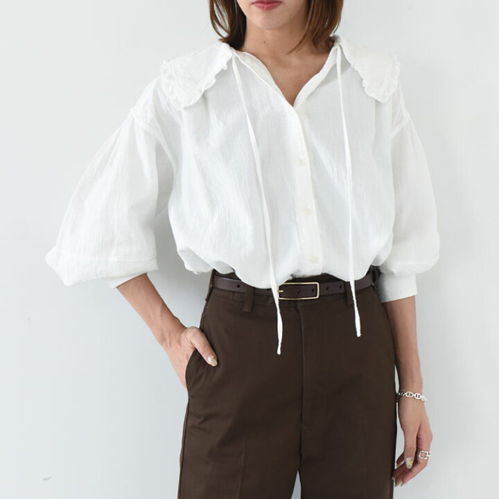 楽天市場】THE SHINZONE（シンゾーン）/ORGANIC COTTON GAUZE BLOUSE 