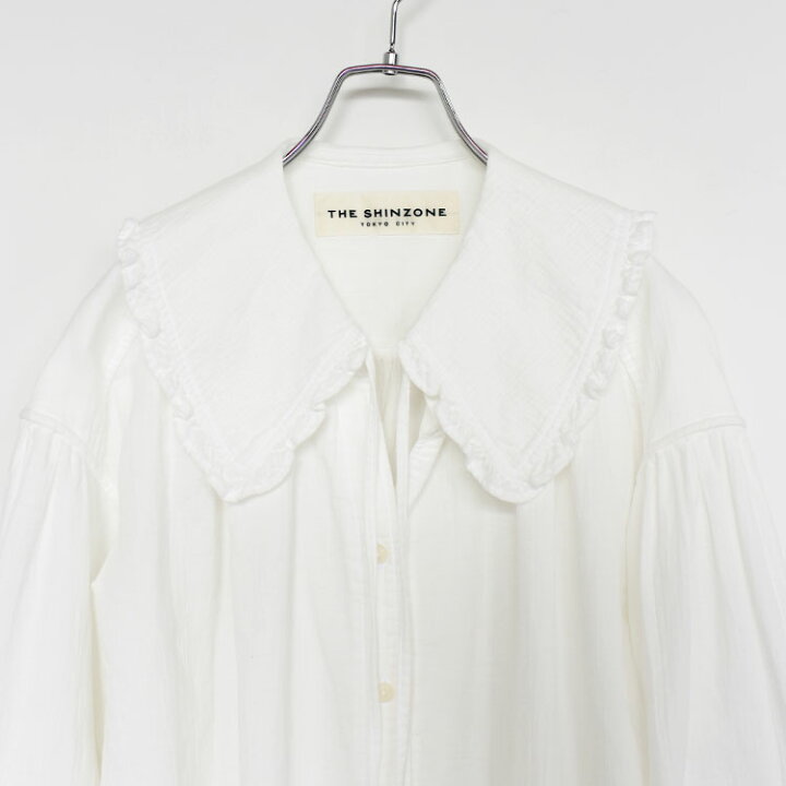 楽天市場】THE SHINZONE（シンゾーン）/ORGANIC COTTON GAUZE BLOUSE 