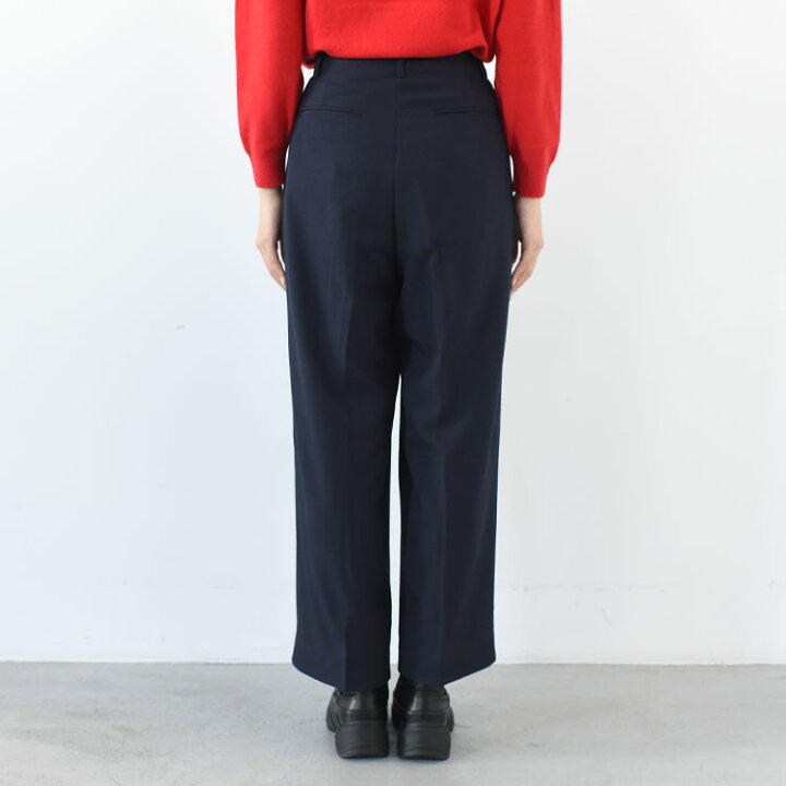 楽天市場】anuke（アンヌーク）/Heather Tuck Pants ヘザータック 