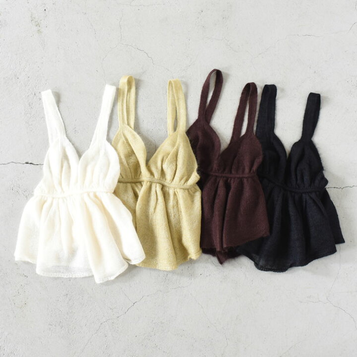 楽天市場】unfil（アンフィル）/extrakid mohair & silk camisole top 