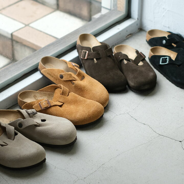 BIRKENSTOCK ビルケンシュトック Boston ボストン ナロー幅 2026春夏 60463 1027067 1027119 1027460 web store BINGOYA -店