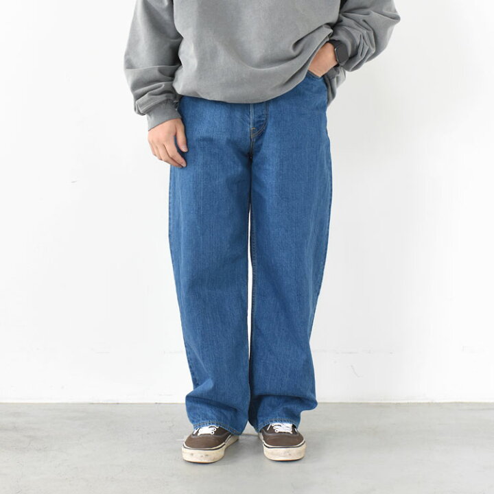 楽天市場】marka（マーカ）/ORGANIC COTTON 12oz DENIM LOOSE STRAIGHT 