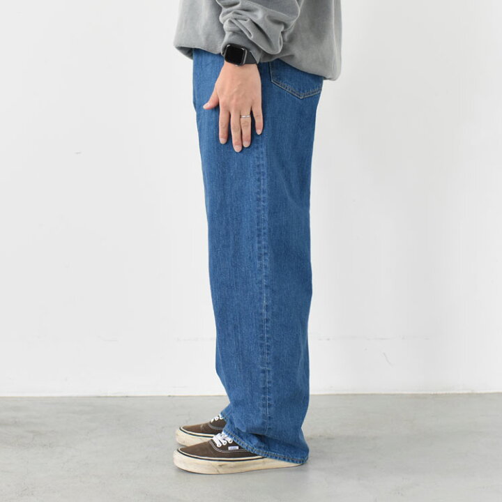 楽天市場】marka（マーカ）/ORGANIC COTTON 12oz DENIM LOOSE STRAIGHT 
