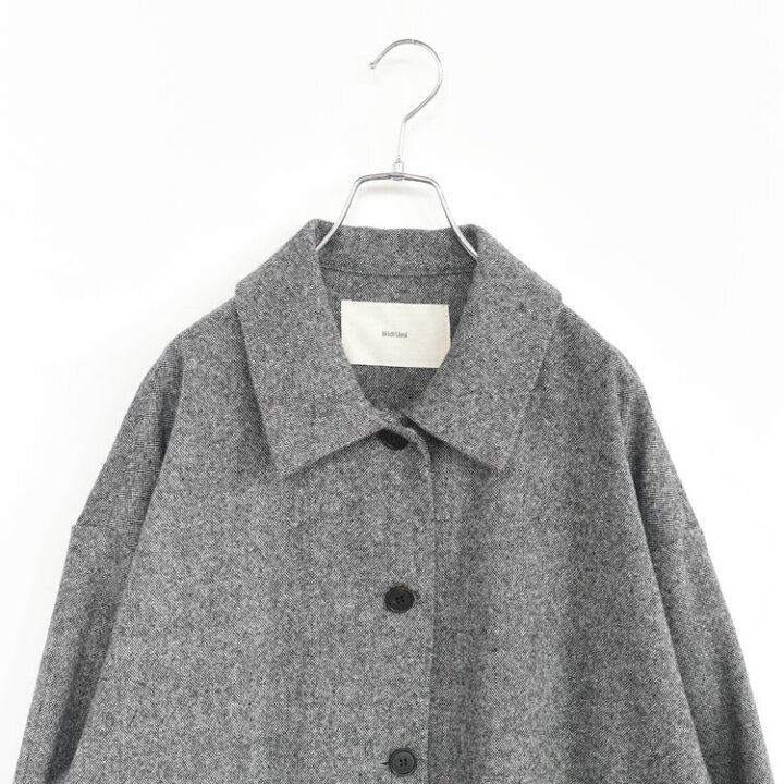 楽天市場】MidiUmi（ミディウミ）/tweed coat onepiece ツイードコート 