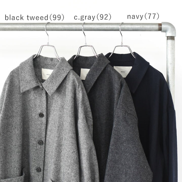 楽天市場】MidiUmi（ミディウミ）/tweed coat onepiece ツイードコート 