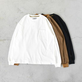 【SALE 30％OFF】MOSHA（モシャ）/L/S PIQUE CREW POCKET TEE ロングスリーブピケ クルーポケットTEE/BBB-042186【返品交換不可】