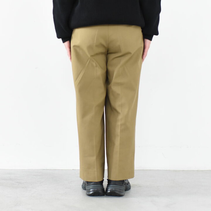 楽天市場】MARKAWARE（マーカウェア）/DOUBLE PLEATED TROUSERS ダブル 