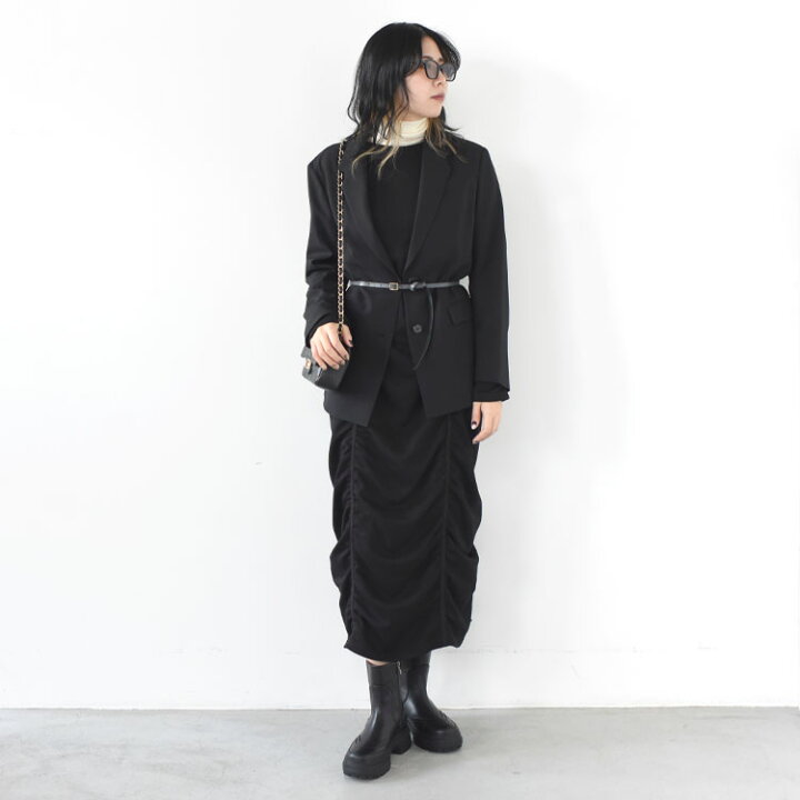 楽天市場】anuke（アンヌーク）/Gather Sweat Onepiece ギャザー 