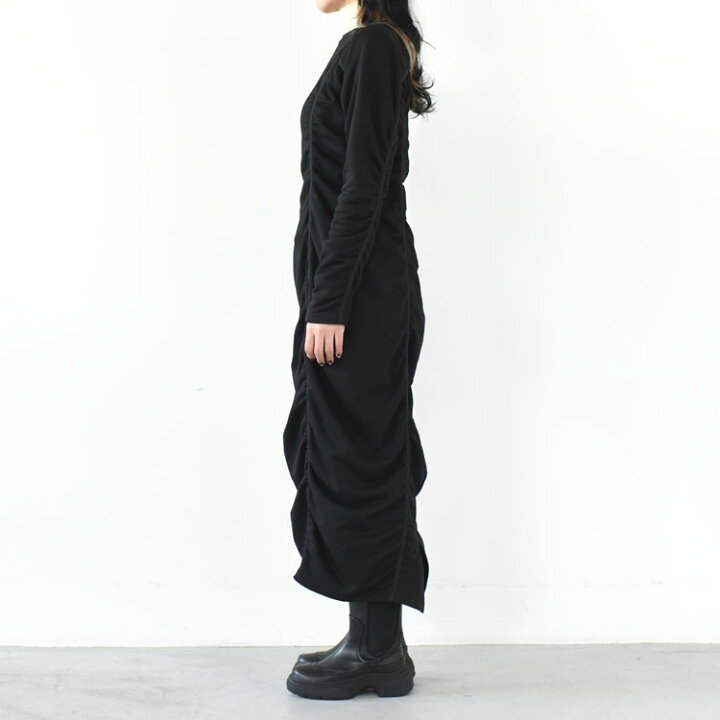 楽天市場】anuke（アンヌーク）/Gather Sweat Onepiece ギャザー 