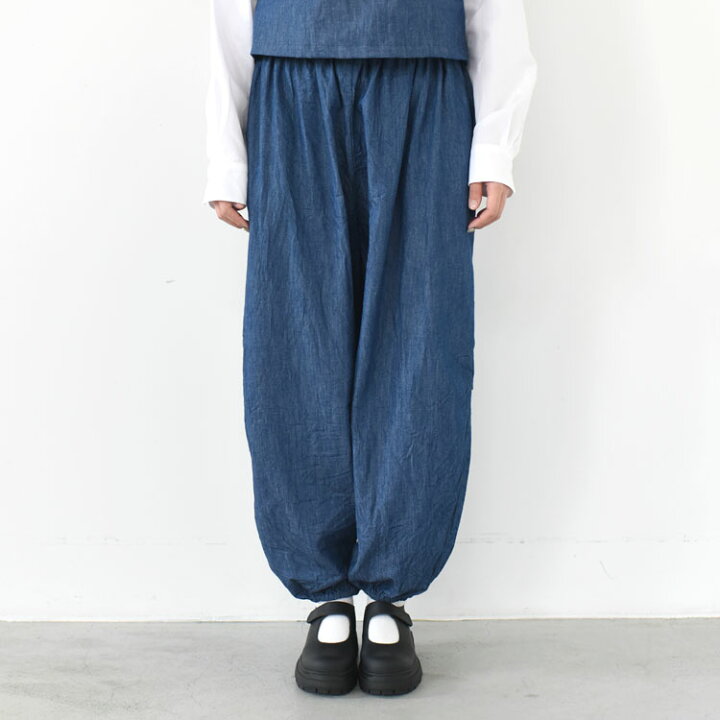 楽天市場】mizuiro ind（ミズイロインド）/drawstring volume pants 