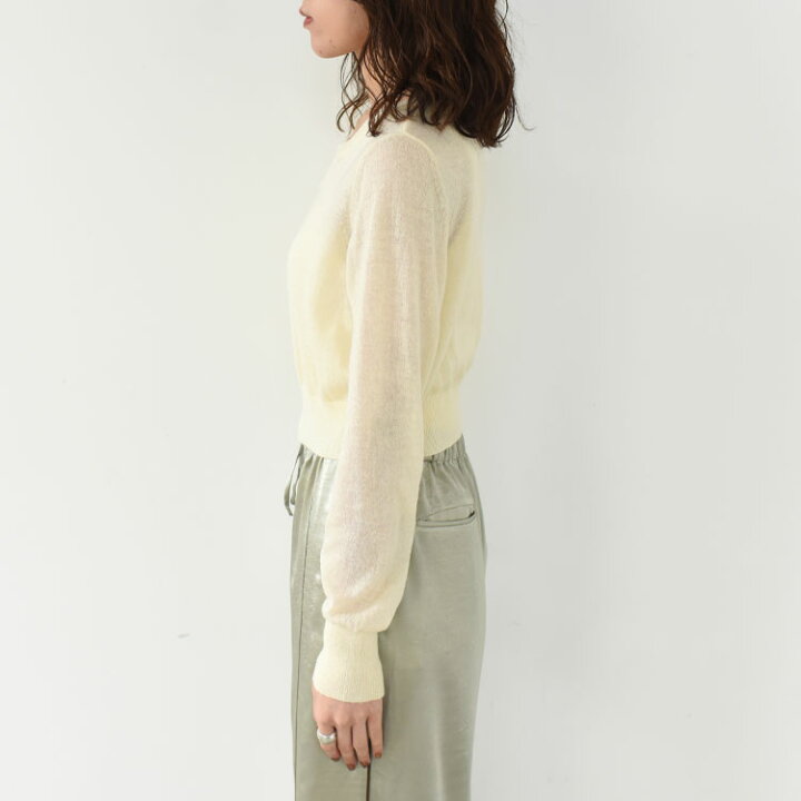 楽天市場】anuke（アンヌーク）/Layered Mohair Knit レイヤードモヘア 
