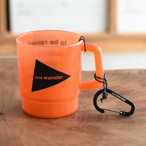 and wander�i�A���h�����_�[�j/and wander logo PP mug ���S�}�O�y2026�t�āz