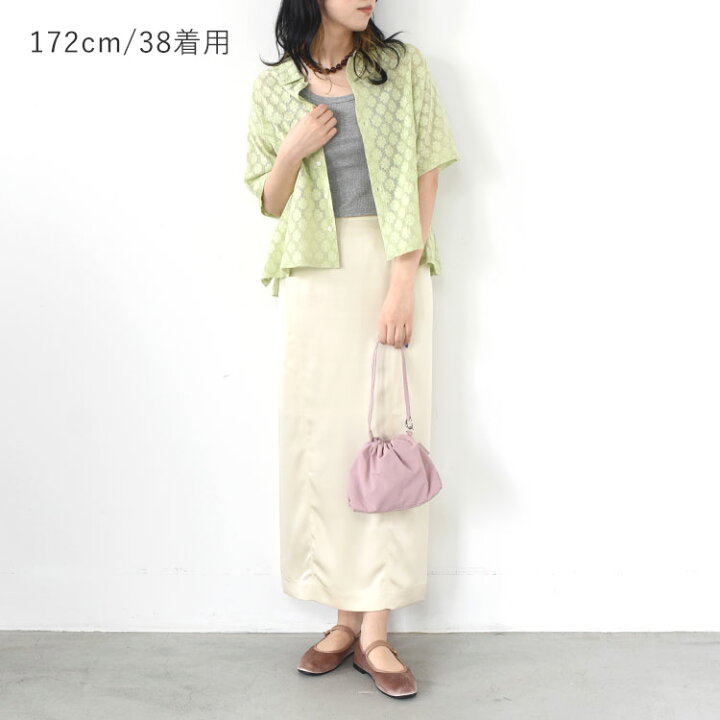 楽天市場】anuke（アンヌーク）/Satin Pencil Skirt サテン ペンシル  