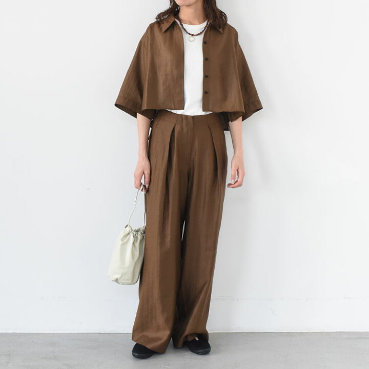 楽天市場】【SALE 30％OFF】anuke（アンヌーク）/Sheer Tuck Pants  