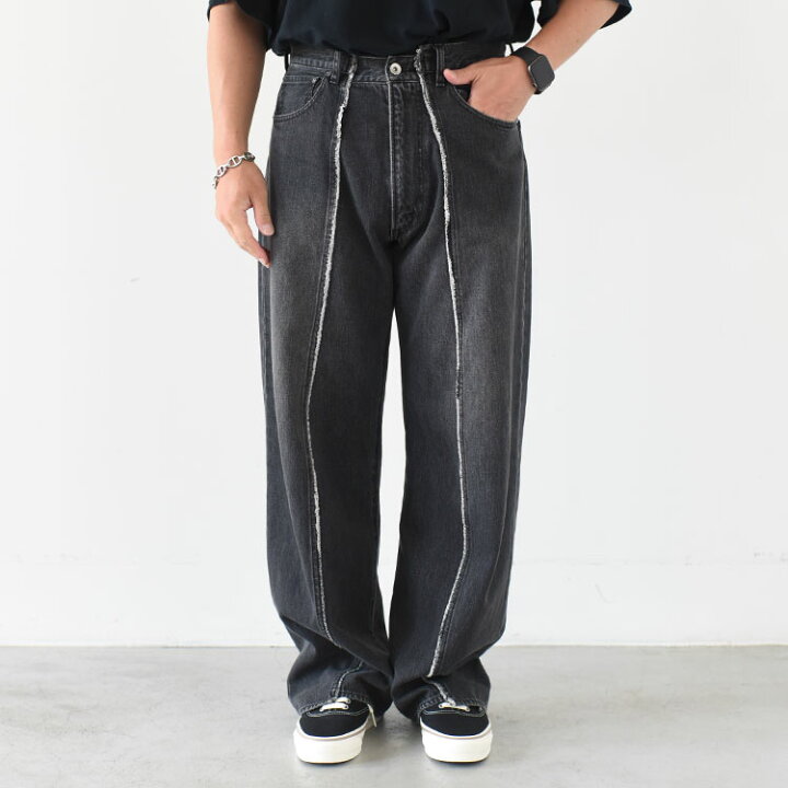 楽天市場】【SALE 30％OFF】OLD PARK（オールドパーク）/BAGGY JEANS 